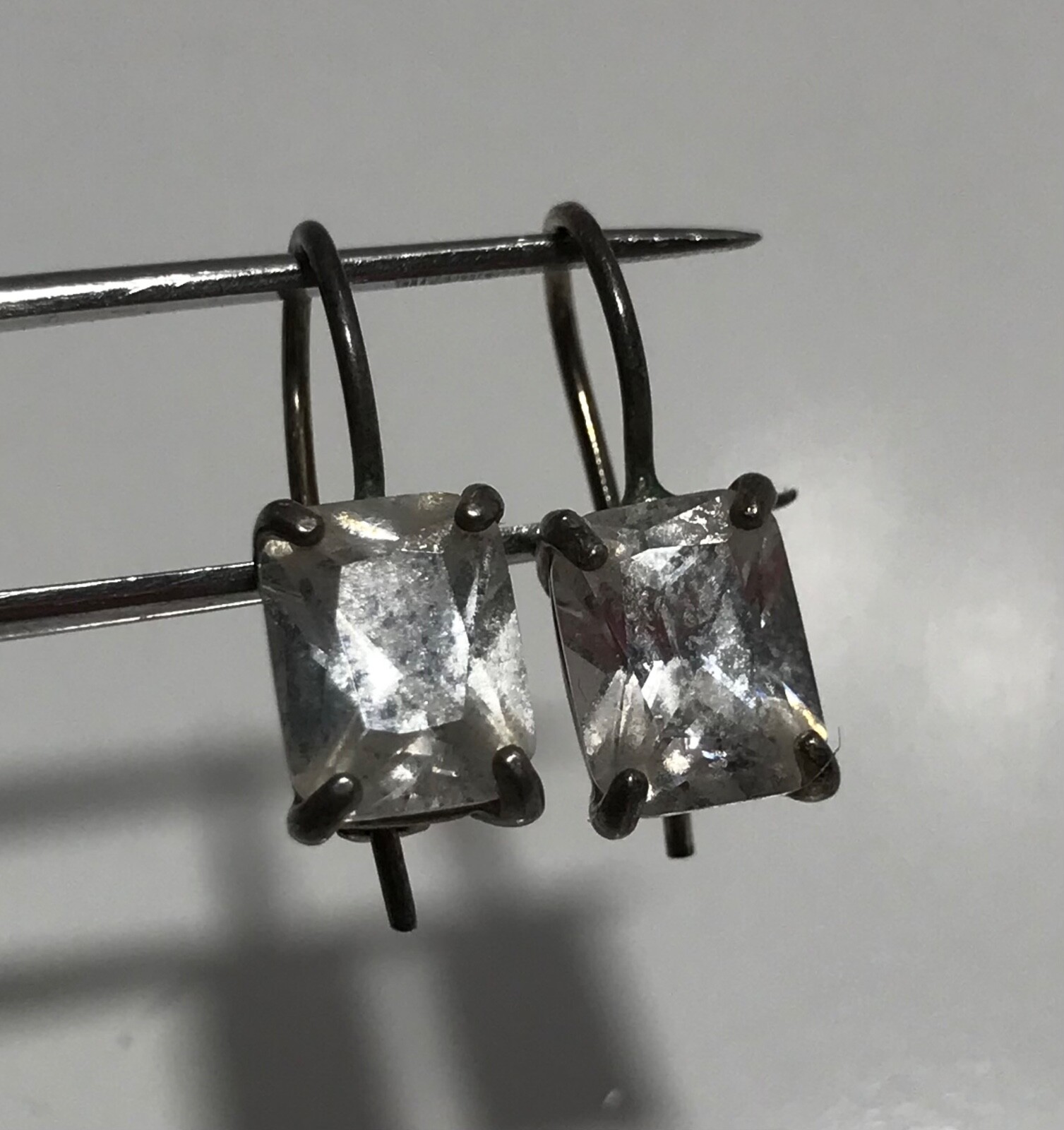 SILPADA-Sterling Silver Rectangular Cubic Zirconi… - image 8