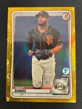 HELIOT RAMOS 2020 BOWMAN 1ST EDITION GOLD FOIL /50 - *1051