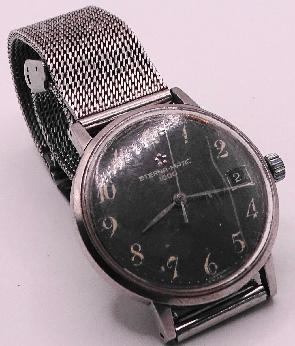 Vintage Eterna Matic 1000 Eterna Automatic Watch Vintage Eterna