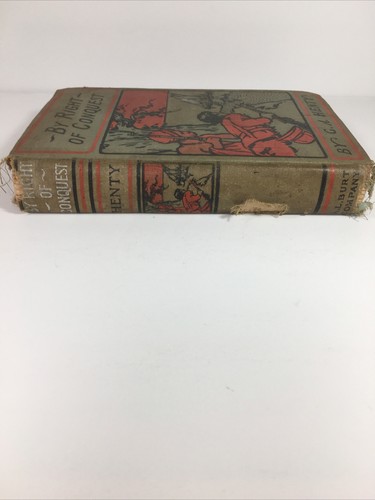 Vintage Book By Right of Conquest By G.A. Henty - Picture 4 of 12