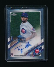 TYSON MILLER 2021 TOPPS CHROME ROOKIE AUTOGRAPH RC AUTO *CHICAGO CUBS*