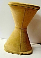 ANCIEN TABOURET SIEGE CHAISE DIABOLO ART DECO DESIGN ANNEE 70 80 SCANDINAVE