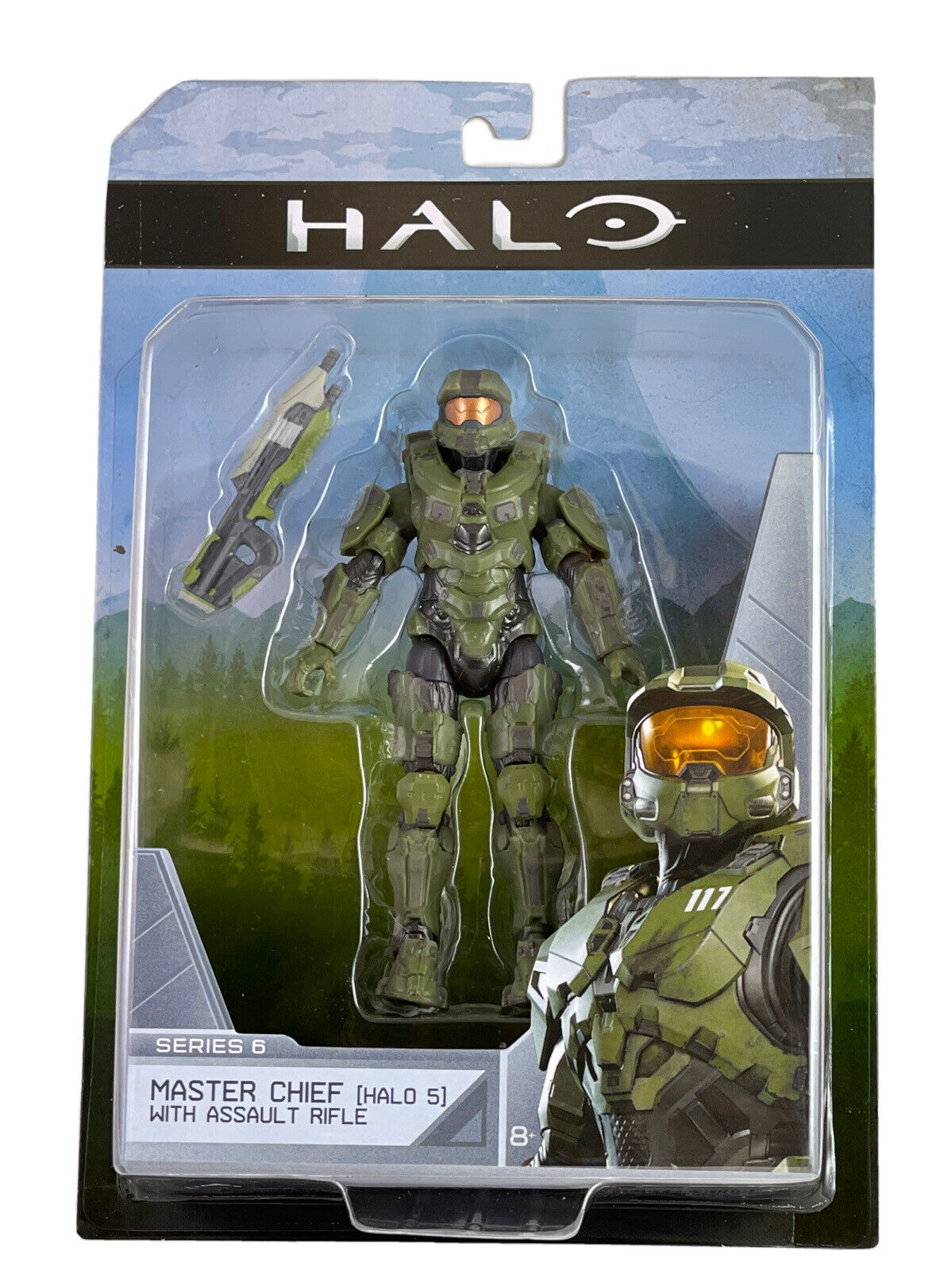 NEW 2022 World of Halo Infinite Series Wave 6 MASTER CHIEF 5 Jazwares (J2)