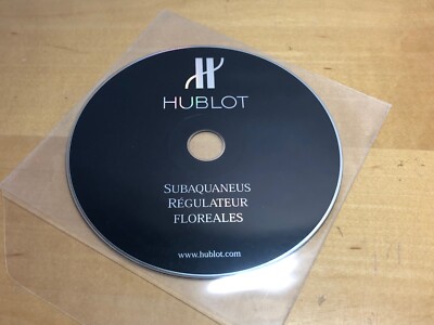 Press Release CD - Hublot - Subaquaneus - Regulateur - Floreales