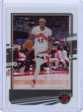 2020-21 Clearly Donruss Pascal Siakam Base - Toronto Raptors