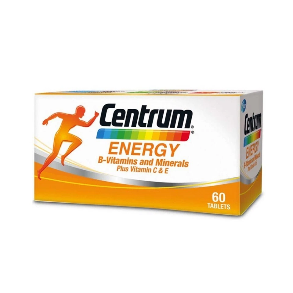 2 BOX x60's New Centrum Energy B-Vitamins and Minerals + Vitamin C & E FREE SHIP - Image 3 of 3