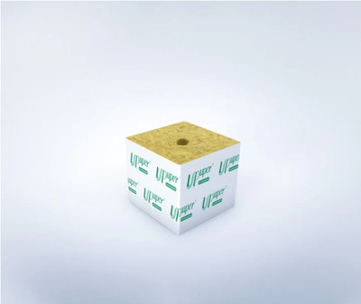 Premium Hydroponic Rockwool Grow Cubes Rapid Plant Growth Root Development