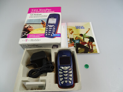 Original Nokia 3510i Blau! Neu & OVP! Ohne Simlock! RAR! Unbenutzt! Selten!