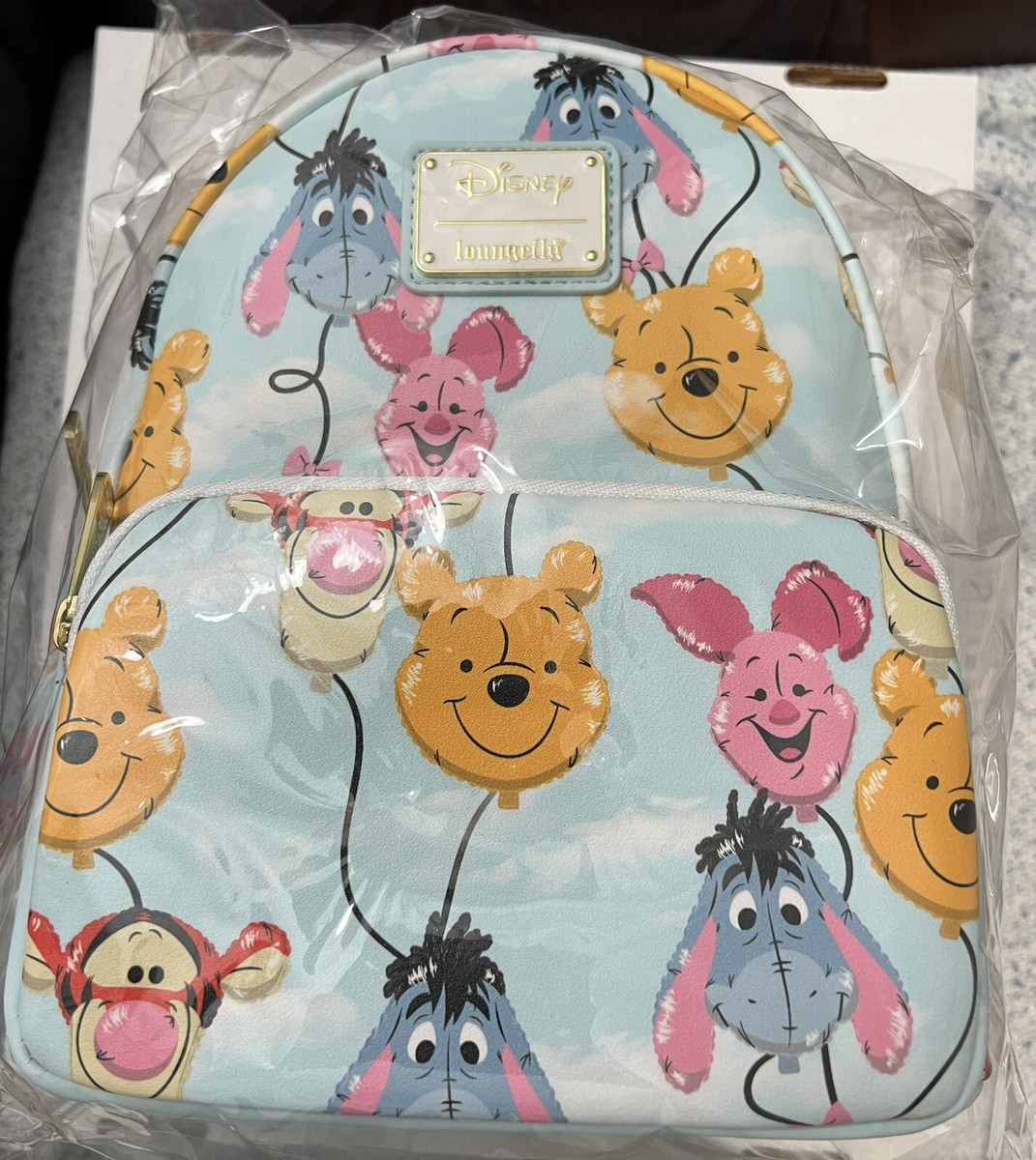 New Loungefly X Disney Winnie The Pooh Balloon Heads Mini  display picture 3