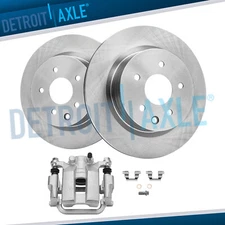 308mm Rear Disc Brake Rotors + Left Brake Caliper for G35 G37 M35 M45 350Z 370Z