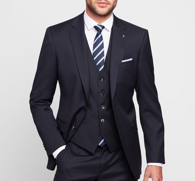Abito Classico Elegante Digel Drop Sei Modern Fit con Gilet Lana Reda  Maestro | eBay