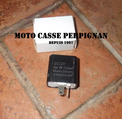 Honda 600 XLR - XLRM - XL 600 RM - XL 600 M - Centrale Clignotante / Flasher 12V - Photo 1/3