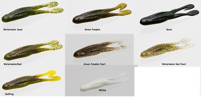 ZOOM 4 1/4'' Horny Toad Topwater Frog Bait - Choice of Colors