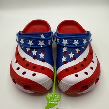 Crocs Classic American Flag Clog Size M2 / W4