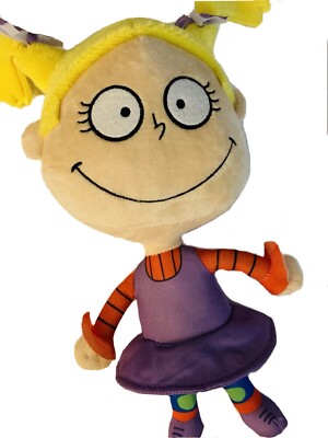 Nickelodeon Rugrats Angelica Pickles Plüsch-Hundespielzeug, 14x21,6 Cm – Mit Quietscher, Für Kleine, Mittlere & Große Hunde