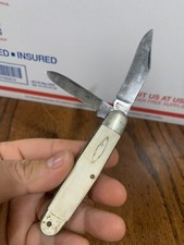 Vintage 2 BLADE KUTMASTER FOLDING KNIFE - Made in USA - ACCEPTABLE CONDITION