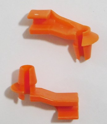 DODGE PLYMOUTH JEEP CHRYSLER DOOR LATCH ROD CLIPS W/ 1/8'' RODS L/H 