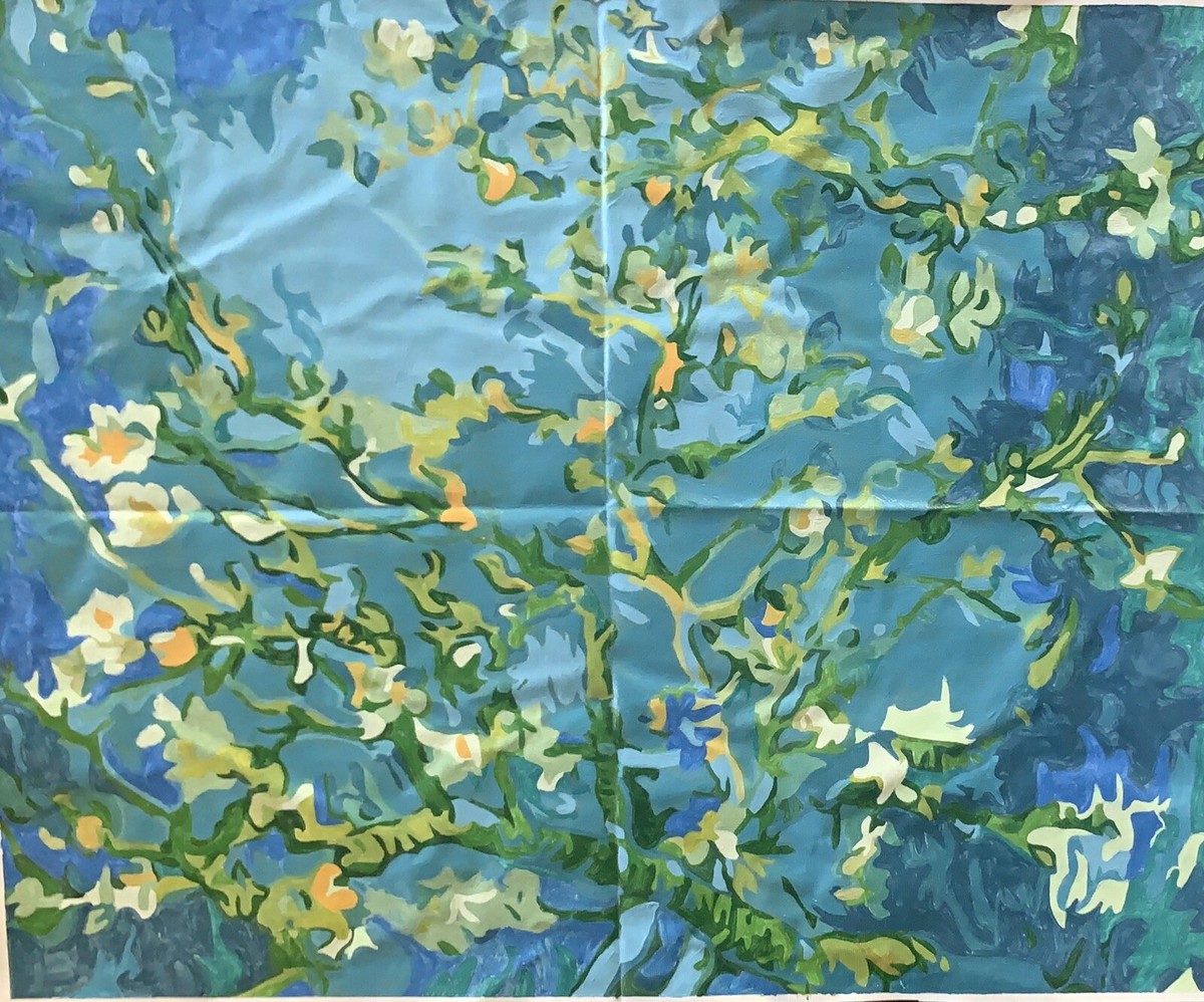 Oil Painting Shein Van Gogh Completed Paint By Number Finished PBN