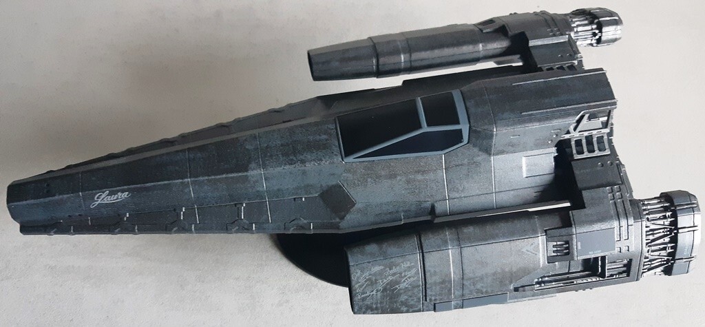 Battlestar Galactica Collection Colonial Viper Blackbird Eaglemoss
