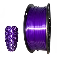 Silk PLA Filament, Silk Purple 3d Printer Filament 1.75mm, PLA filament 2.2lbs