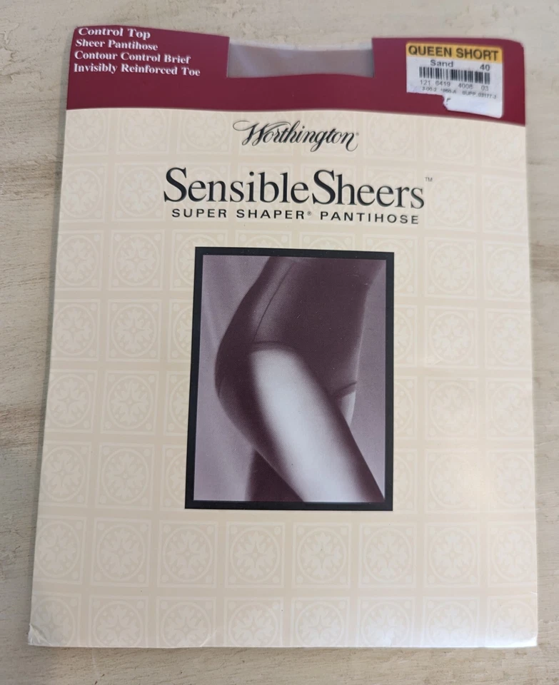 Juego de 3 PANTIMEDIAS Worthington Sensible Sheers Queen Top Corto Control Arena Foto 4 de 4