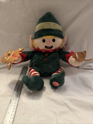 Musical Christmas Elf Broken Gingerbread Plays  Oops I Did it Again  DAN DEE