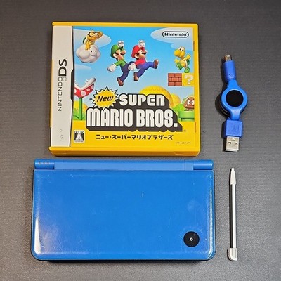 Nintendo DSi LL XL Blue Console Charger Included Tested Working Authentic Japan