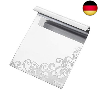 Lurch 210160 Kochschaufel / Gemüseschaufel / Küchenspachtel aus Edelstahl, 16 x 
