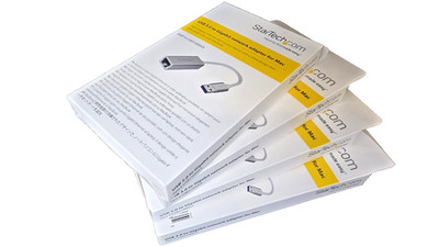 Lot of 4 StarTech USB 3 Type A to Gigabit Ethernet Network Adapter for PC, Mac