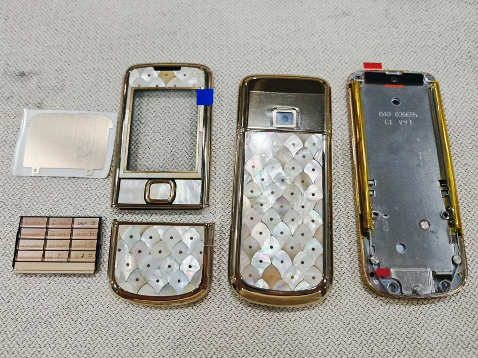 РОСКОШНЫЙ новый Nokia 8800 золото ARTE ограниченного тиража запчасти полный корпус чехлы - Изображение 2 из 4