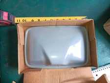 New Velvac 704081 6-1/2" x 10" Gray Truck Wide Angle Side Mirror Head