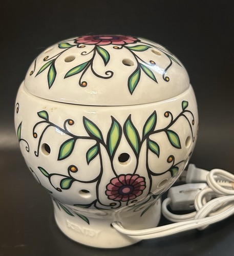 Scentsy Sugar Skull Scaldacera Full Size Ritirato Dia De Los Muertos Calavera - Foto 5 di 20
