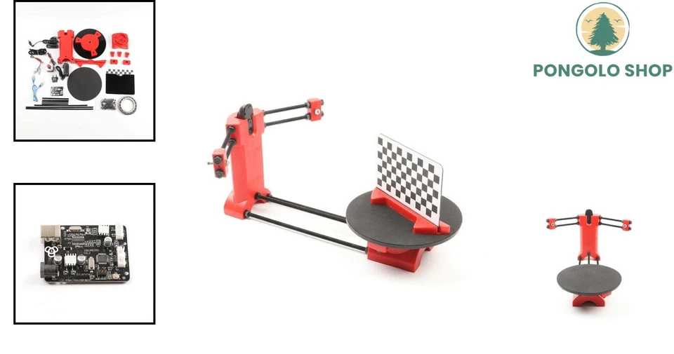 Open Source Ciclop DIY 3D Scanner Kit - Advanced Laser Precision for 3D Printing - Image 2 of 4