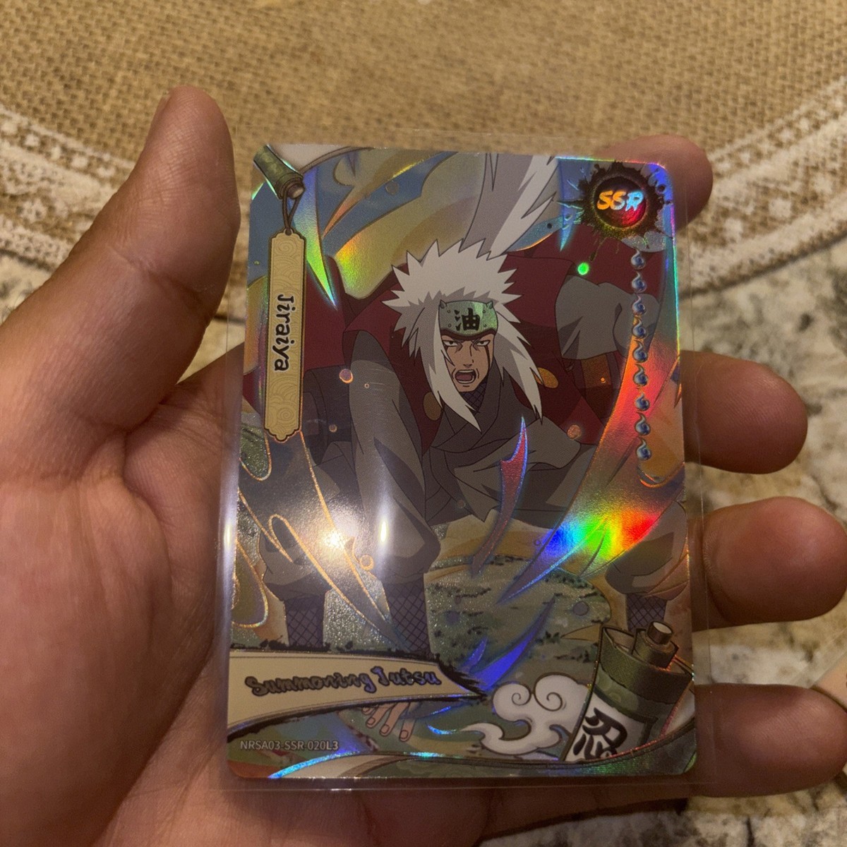 Naruto Kayou Series 3 English Jiraiya NRSA03-SSR-020L3 | eBay