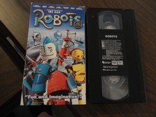 ROBOTS CARTOON MOVIE *BOX DAMGE* VHS EWAN McG...