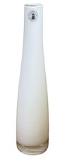 IKEA Johanna Jelinek Tall White Glass Vase Scandinavian Design
