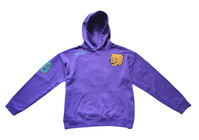 Converse Hoodie Kapuzenpullover Lila Gr. M Sweatshirt Herren