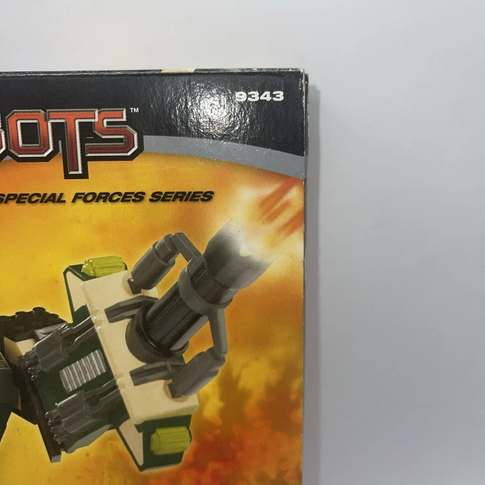 MEGA BLOKS 9343 Transforming Blok Bots Serie Fuerzas Especiales Comandante Foto 3 de 4