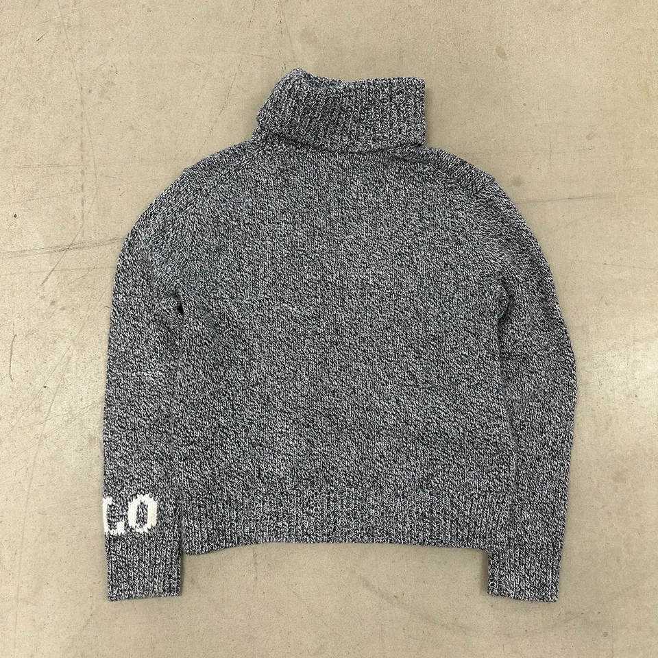 Женский свитер Polo Ralph Lauren водолазка снежинка лыжи - Изображение 2 из 4