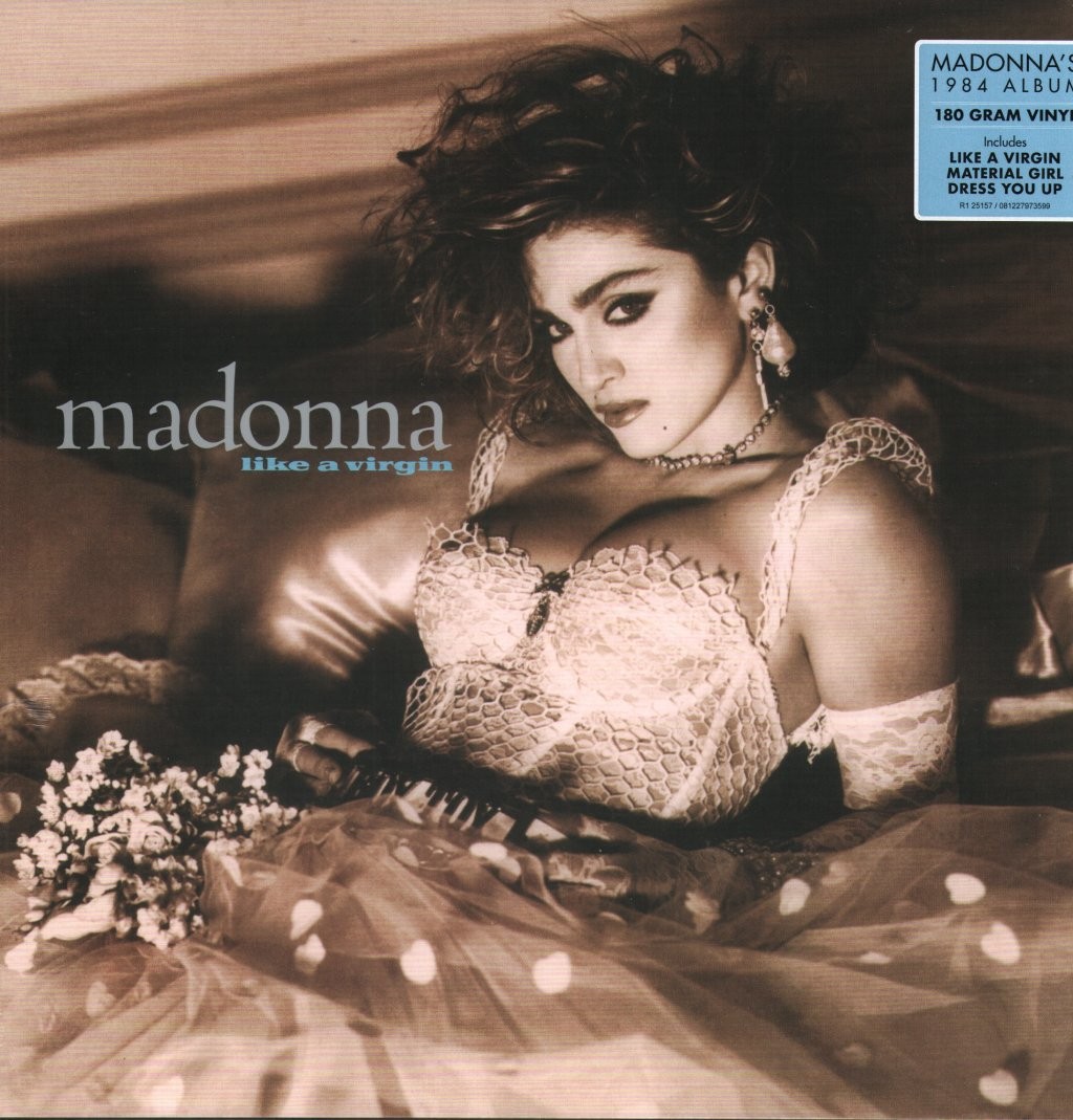 Madonna Like A Virgin LP vinyl Europe Sire 2020 180g repress R125157