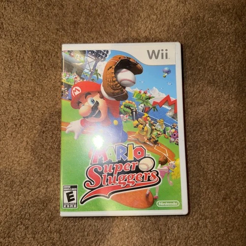 Mario Super Sluggers (Wii, 2008) No Manual