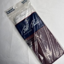 Vtg 1984 Mens Traditional Briefs Burgundy Bill Blass Hanes Cotton Med 32-34