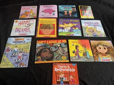 13 SEL FEELINGS EMOTIONS Kindness children PICTURE BOOK LOT teacher set Autism