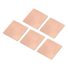 Heatsink Copper Sheet Shim 0.3Mm Thickness 20 X 20Mm Pads with Thermal Conducti