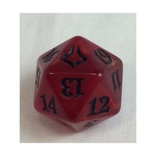 WotC MTG Spindown d20 Life Counte Hour of Devastation Promo d20 - Red w/Bl NM