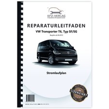 VW Transporter T6 ab 2015 Schaltplan Pläne Elektrik Werkstatthandbuch