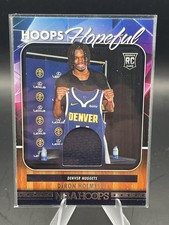 2024-25 Panini NBA Hoops DaRon Holmes II RC Hoops Hopeful Memorabilia #HHM-DHN