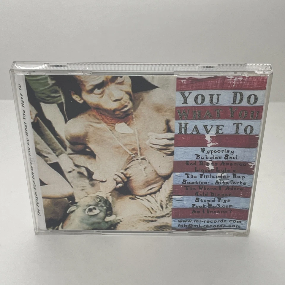 Fu-king Sh-t печенье вы делаете то, что у вас есть, чтобы CD рок панк комедия GG Allin - Изображение 2 из 4