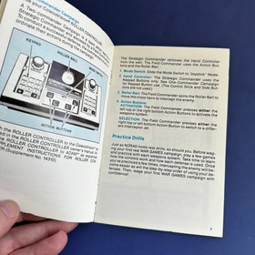 Coleco WarGames 14359 Defense Manual Only ColecoVision ADAM