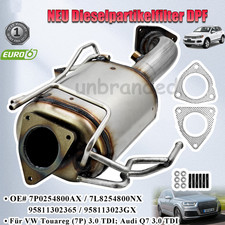 NEU Dieselpartikelfilter DPF 7P0254800AX für Audi Q7 VW Touareg 3.0 TDI 2011-16